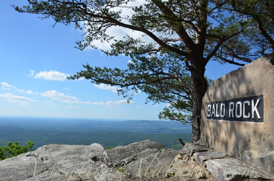 Bald Rock Overlook-Cheaha Stat Park-Alabamas Highest Point