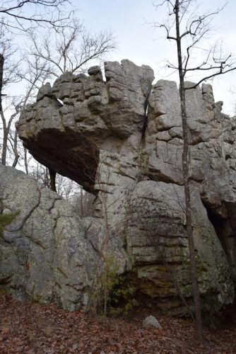Cherokee Rock Village- Little Rock City- Sandrock, Rock climbing in Alabama