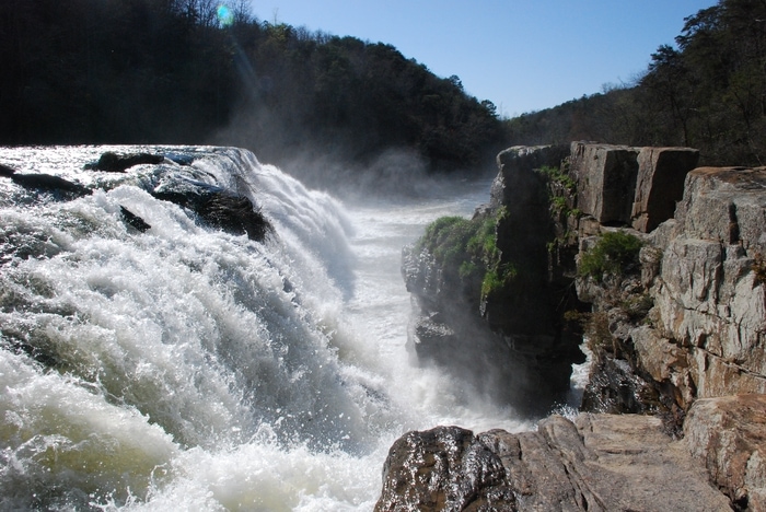 Highfalls Park-Dekalb County, Beautiful Alabama Waterfalls Spring Rains