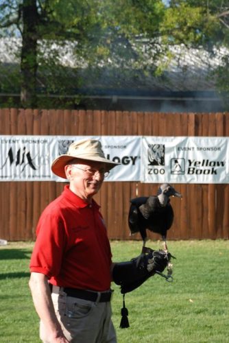 Montgomery Z00, Montgomery, Alabama- vulture with handler