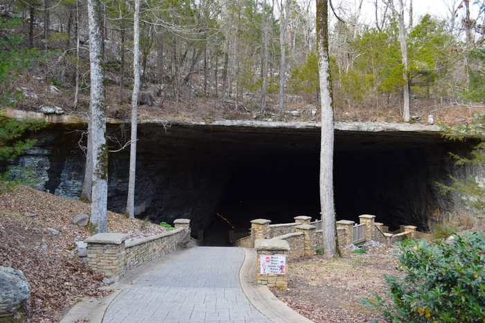 Cathedral Caverns Alabama State Park Woodville Marshall County Alabama Cave entrance