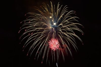 4th of July Fireworks Over Lake Guntersville