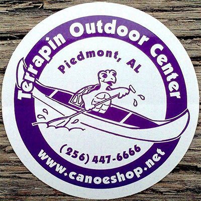 Terrapin Outdoor Center- Kayak and Canoe Sales Rentals on Terrapin Creek in Piedmont, Alabama in Calhoun County